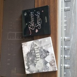 Colourpop Of Quartz and Blowin Smoke eyeshadow palettes